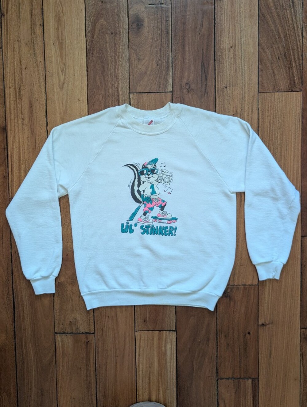 Lil' Stinker Vintage Skunk Crewneck (L)